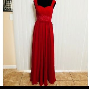 JJ House Burgundy Dress